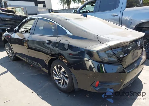 2018 Honda Civic Ex z USA, uszkodzony, nr VIN 2HGFC2F78JH577472